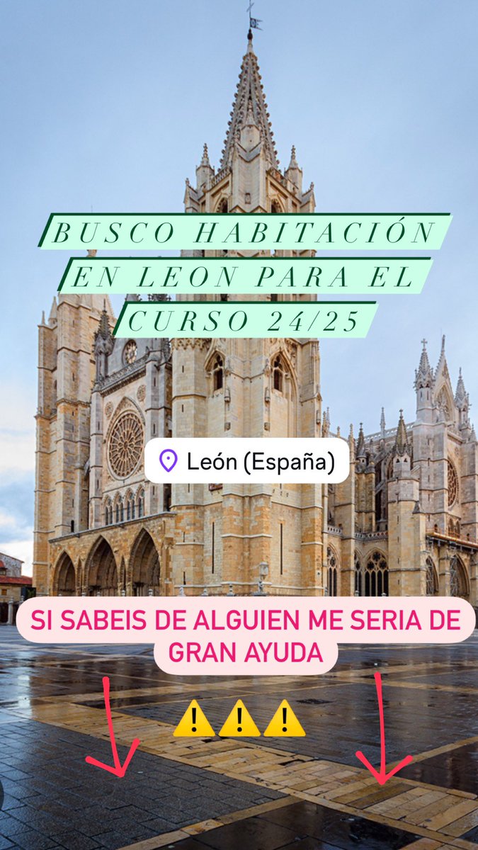 Jaimeparrac_'s tweet photo. Hola buenas! Este próximo curso 24/25 voy a estudiar en Leon y estoy buscando habitación🌞 se agradece difusión! #queydondeestudiar2024 https://t.co/5ohK1fbtlF