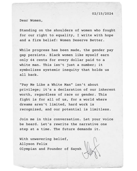 "Como madre que no estaba segura de que viviría para criar a mi hija. Espero que lo veas, porque se trata de mucho más de lo que dice el reloj."
