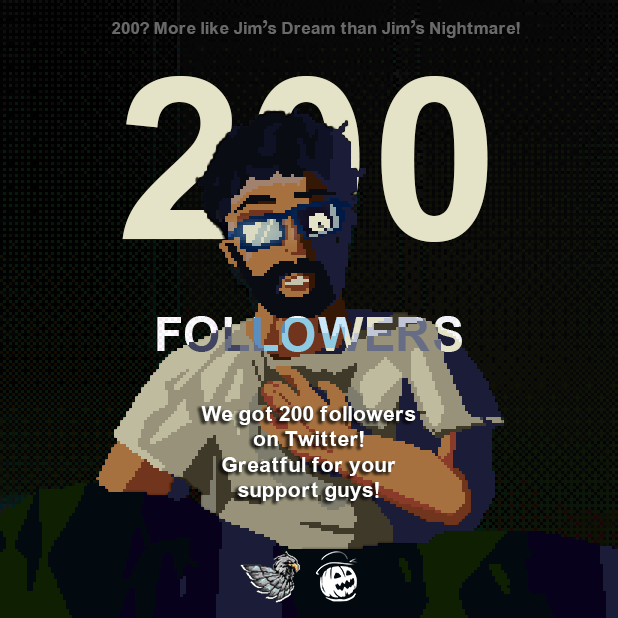 Jims_Nightmare's tweet photo. THANK YOU GUYS FOR 200 FOLLOWERS SO FAR!
I am sure we can go up for 1K soon! Afterall we are Jim's family ain't we? Follow and let's build our special community 🥴
#ScreenshotSaturday #SaturdayShoutout #JimsNightmare https://t.co/dfniJrXWcA