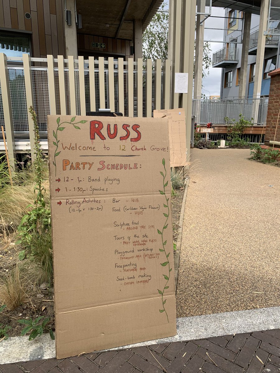 cypren's tweet photo. Last Saturday saw the launch of London’s largest self build community housing project.

@RUSSLewisham 

15 years in the making and then some!

#communityledhousing #lewisham #london 💚 https://t.co/ZSstepHVKI