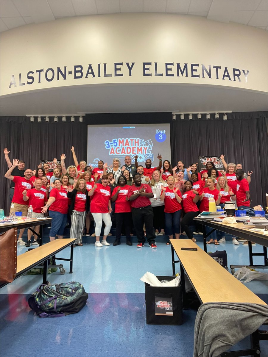 TeamDDTwo's tweet photo. This week, 40 DDTwo Elementary School teachers participated in Math Academy. The hands-on, interactive 3-day workshop provides teachers with skills-based strategies to make their instruction effective, meaningful &amp; engaging. #DD2Strong https://t.co/kViMiyT6mh
