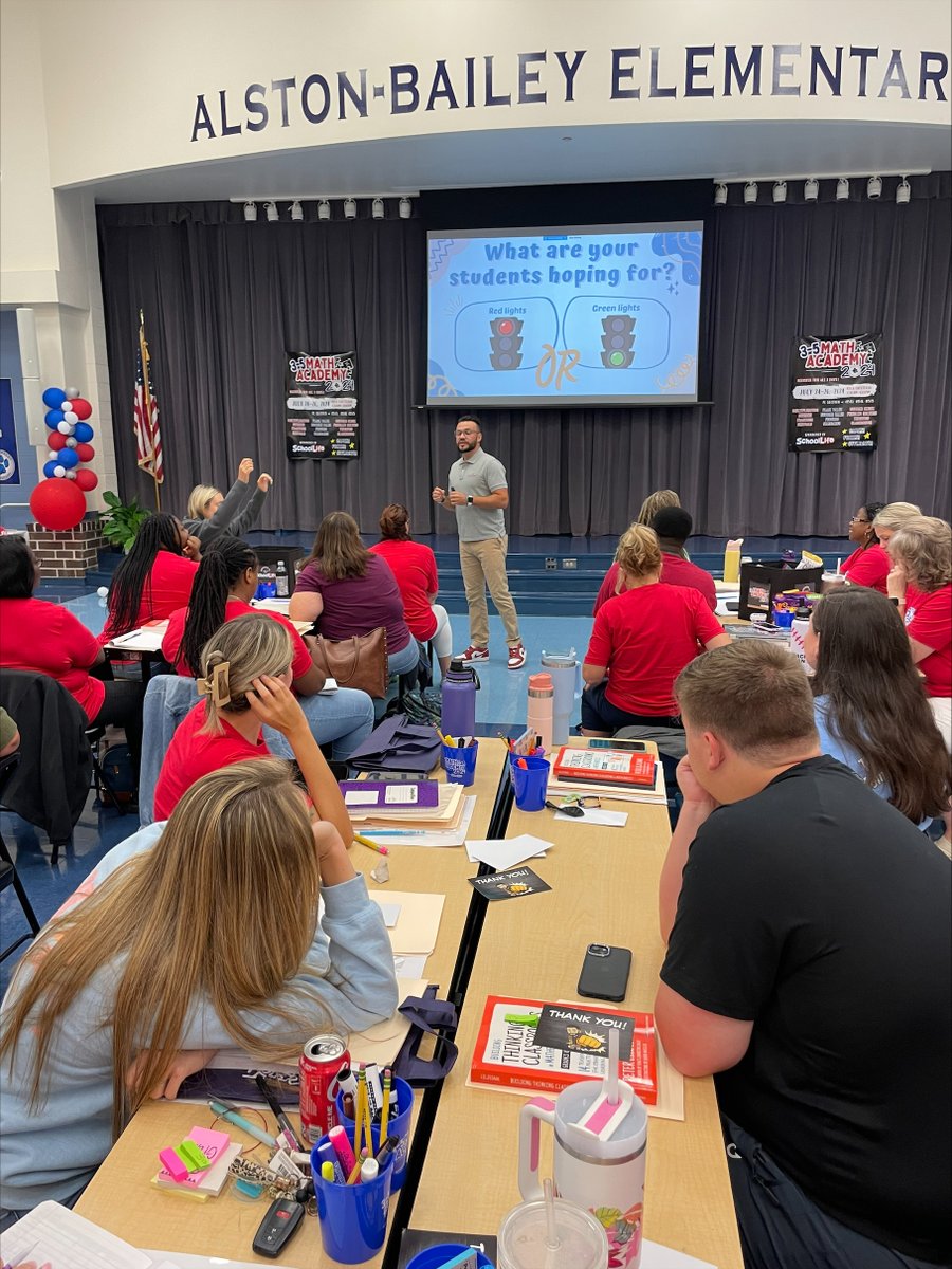 TeamDDTwo's tweet photo. This week, 40 DDTwo Elementary School teachers participated in Math Academy. The hands-on, interactive 3-day workshop provides teachers with skills-based strategies to make their instruction effective, meaningful &amp; engaging. #DD2Strong https://t.co/kViMiyT6mh