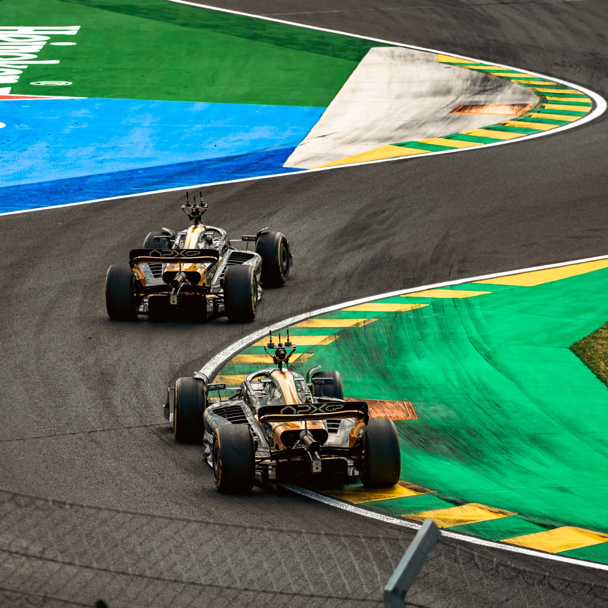 APXgpF1Team's tweet photo. Some pics from Budapest 📸 

Thanks to @mythvt for the pics  

#F1 #Formula1 #APXGP #ApexGP #f1Movie #F1Film #APXGPF1 #Apex #HungarianGP #Hungary #Hungaroring https://t.co/be8FtvXRTy