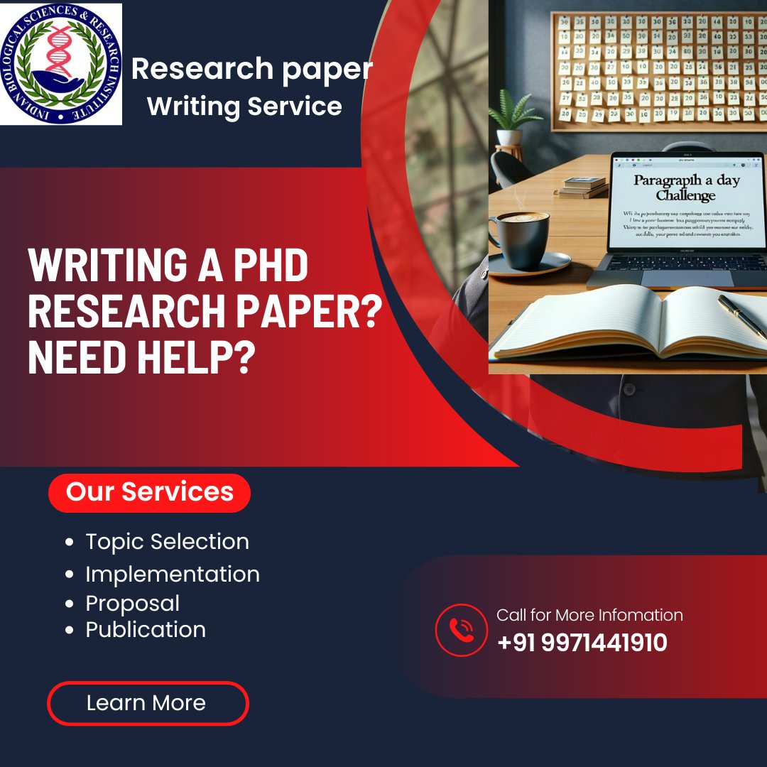 NoidaIbri's tweet image. Need help in PhD writing? Let us craft your research paper to stand out in the academic world &amp;amp; Fuel your academic success with our PhD paper writing. For more queries contact us at info@ibri.org.in or call at +91 9971441910
#phdthesiswriting #researchhelp #writingservices  #ibri