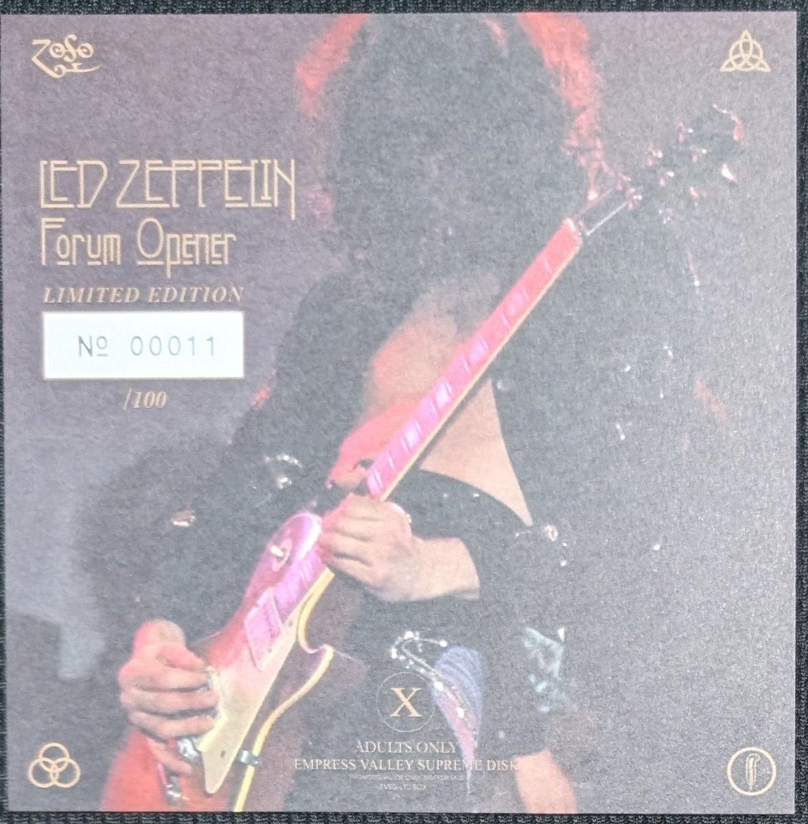 Led Zeppelin『FORUM OPENER』(1975/3/24 Inglewood, 9CD EVSD):BFに