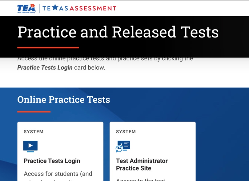 #STAAR #TXed Curriculum friends! The 2024 tests are released on the platform. texasassessment.gov/practice-tests…