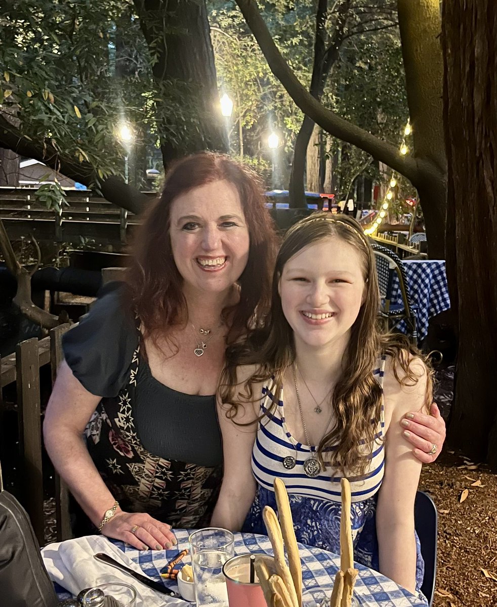 tracygrant's tweet photo. Hello weekend! Fun dinner talking #thedragonprince and 500 words. Great to have #mummydaughtertime - and time with my characters. https://t.co/6XhNBD704x