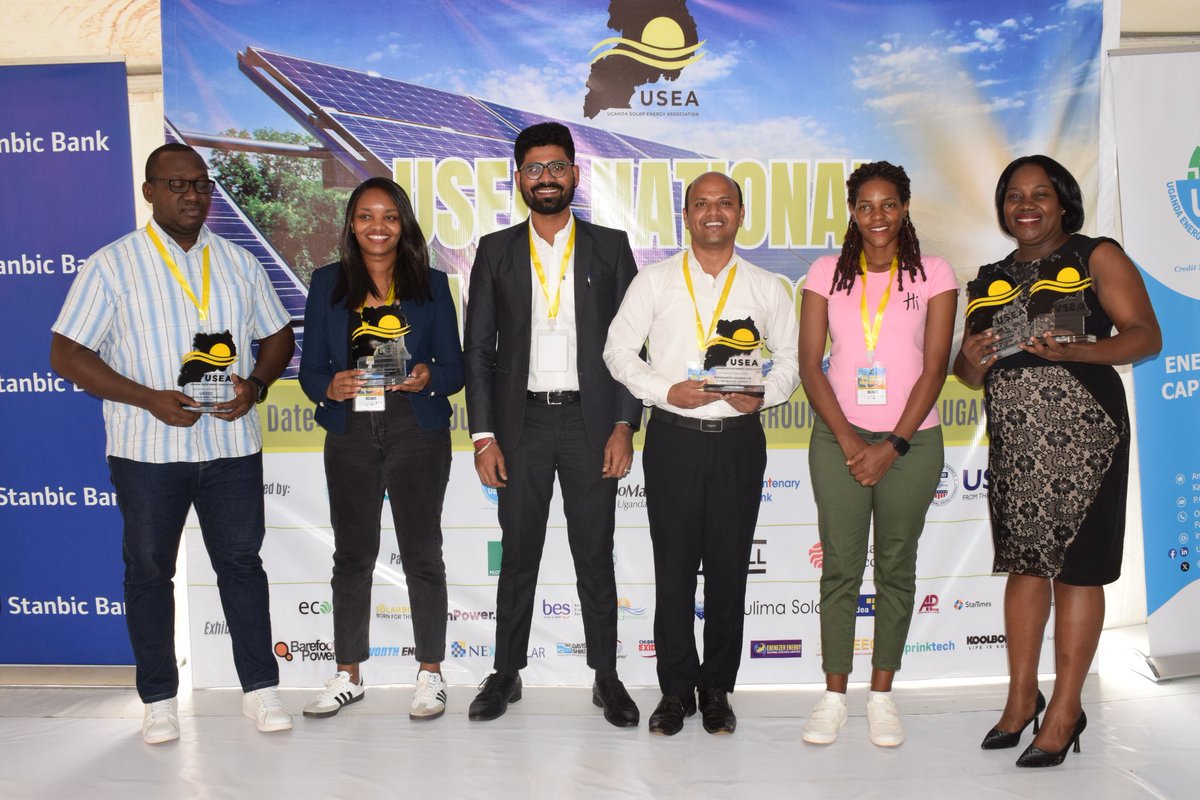 useaug's tweet photo. Day 3 of the #USEAEXPO2024
AWARD OF CERTIFICATES ACCOLADES AND SPECIAL RECOGNITIONS.
congratulations to @UECCC1, @EnDev/@giz_uganda, @SpenomaticGroup, #LoyKyozaire and @#Sendea.
#USEAEXPO24 https://t.co/ABjAhlgTpT
