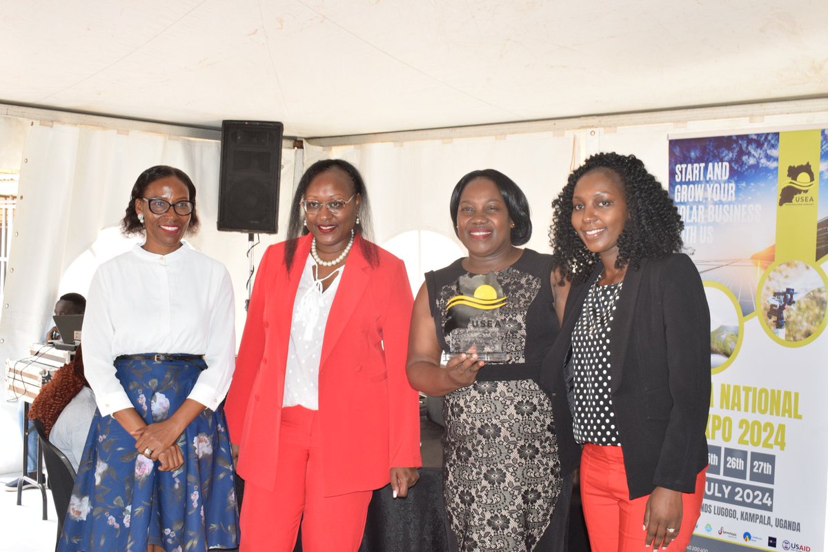 useaug's tweet photo. Day 3 of the #USEAEXPO2024
AWARD OF CERTIFICATES ACCOLADES AND SPECIAL RECOGNITIONS.
congratulations to @UECCC1, @EnDev/@giz_uganda, @SpenomaticGroup, #LoyKyozaire and @#Sendea.
#USEAEXPO24 https://t.co/ABjAhlgTpT
