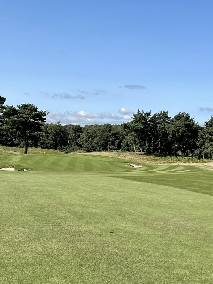All setup for the AIG Women’s Open Pre Qualifier practice round. Fantastic effort by the team once again!