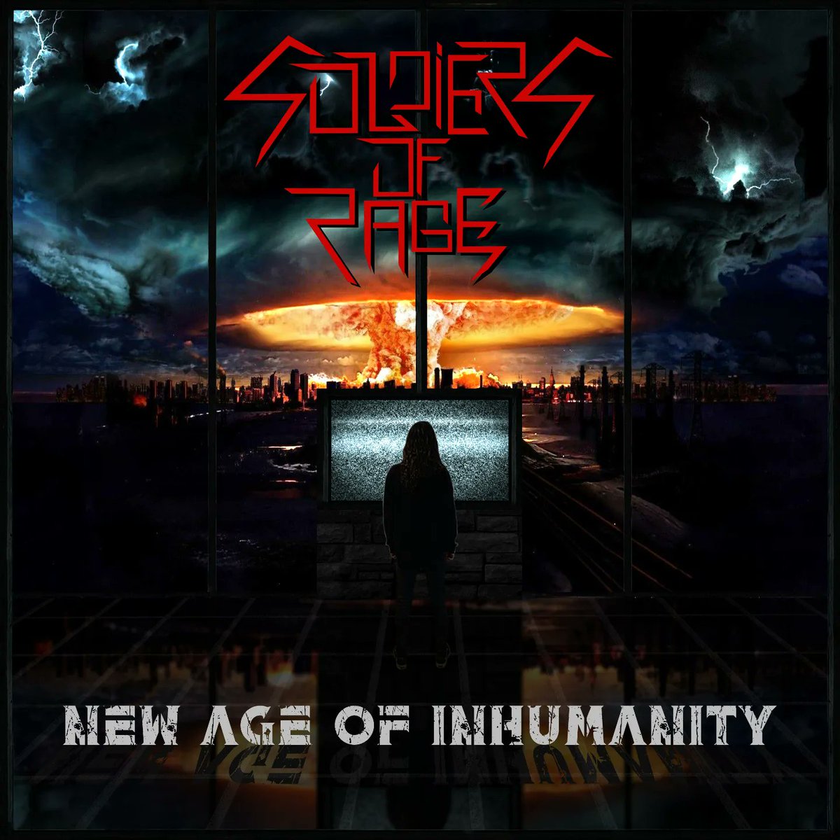 Our debut album is OUT NOW!! 🔥
“New Age Of Inhumanity”, a concept formed 10 years ago! 
Now finally in physical form, alive and kicking! 
We're only getting started, a massive thanks to everyone who’s supported us from the very beginning, and also all the lovely new faces! 🖤