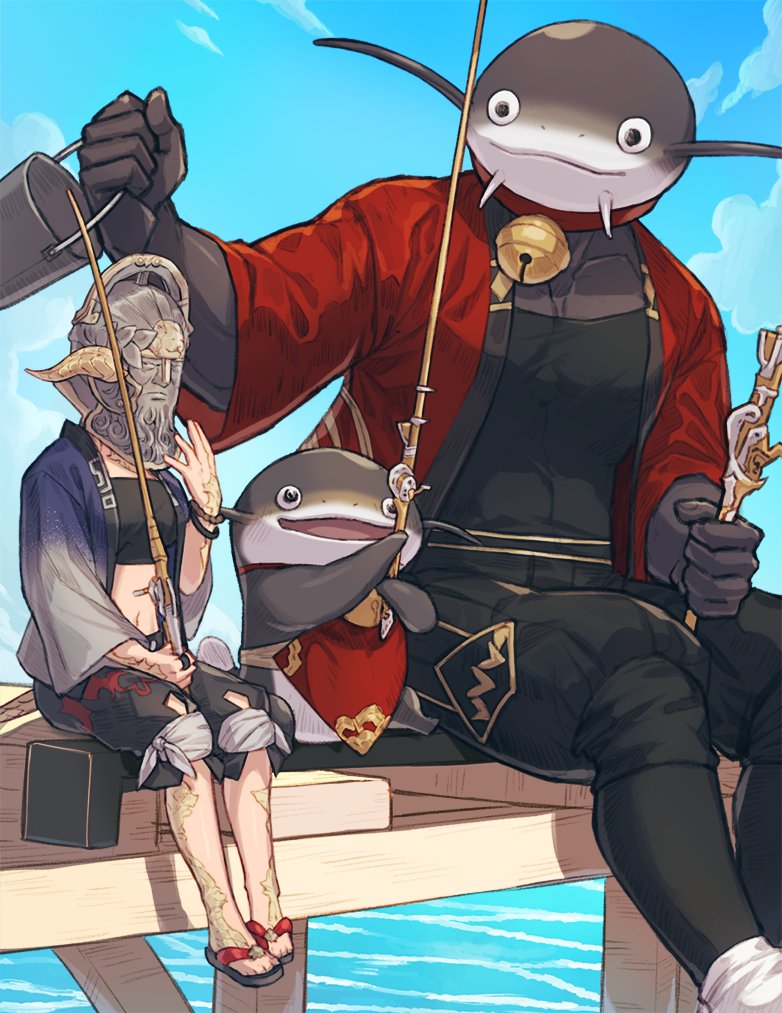 warrior_of_light_(ff14) 「色々描かせていただいた 」|ウオリのイラスト