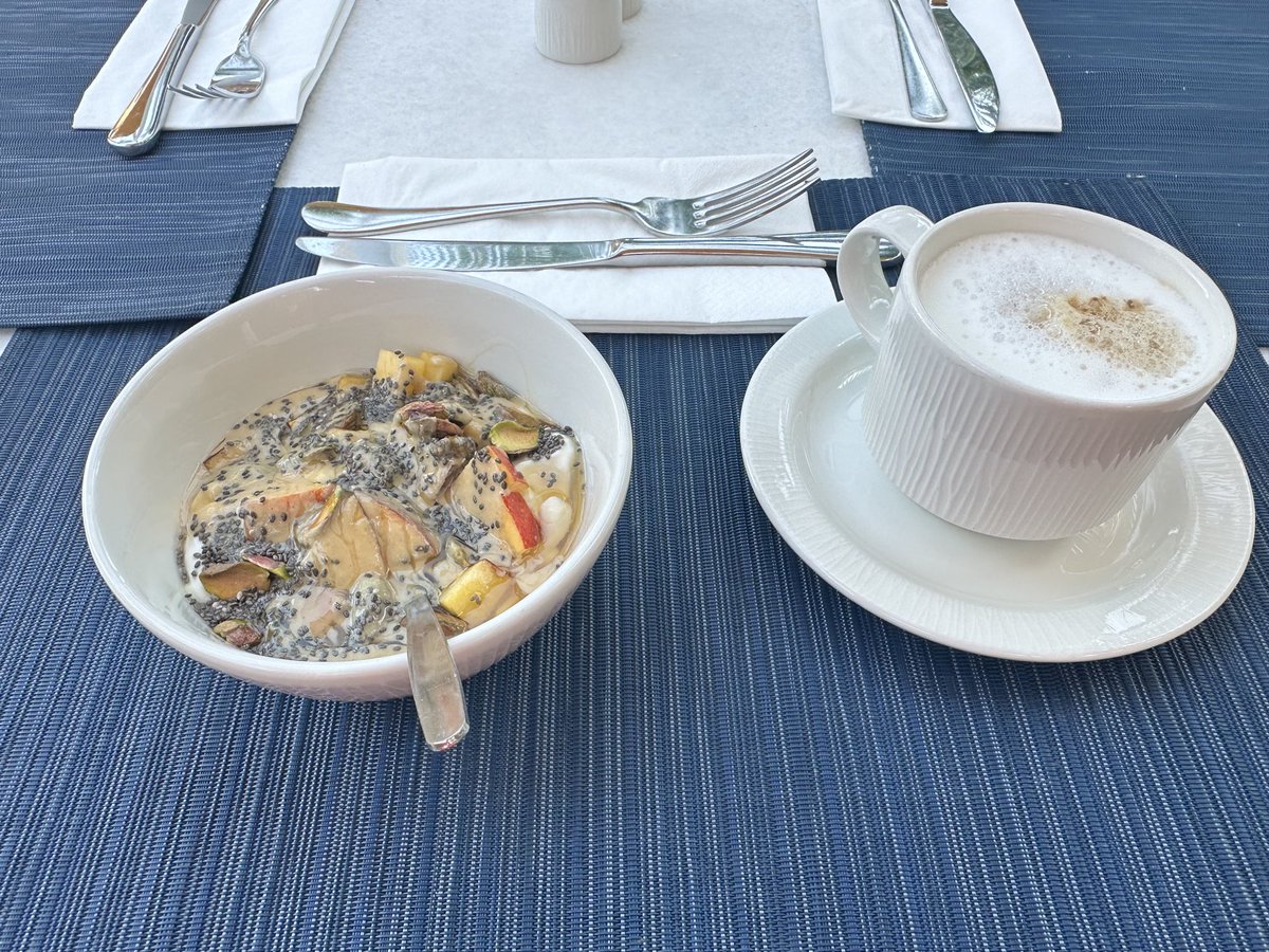Protein power bowl and a coffee to get a new day started !!