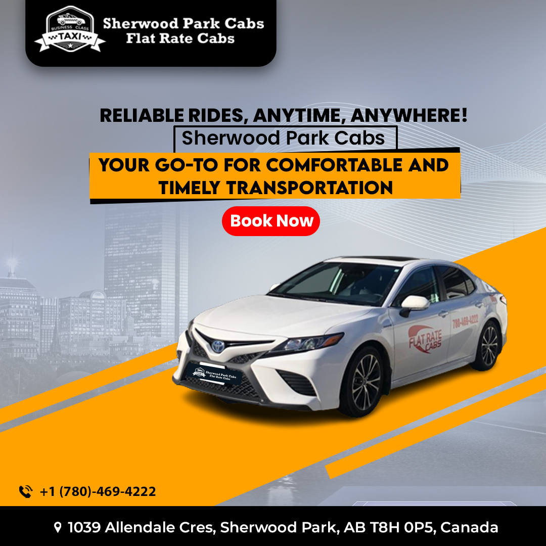 Sherwoodparkca3's tweet image. Your trusted partner for reliable transportation. Enjoy smooth rides, punctual pickups, and exceptional service. 

Book your cab now 
Website : sherwoodparkcabs.ca
☎: +1(780)-469-4222

#comfortableride   #cabs #quickservices #travelcab  #canada #sherwoodcabs #flatratecabs