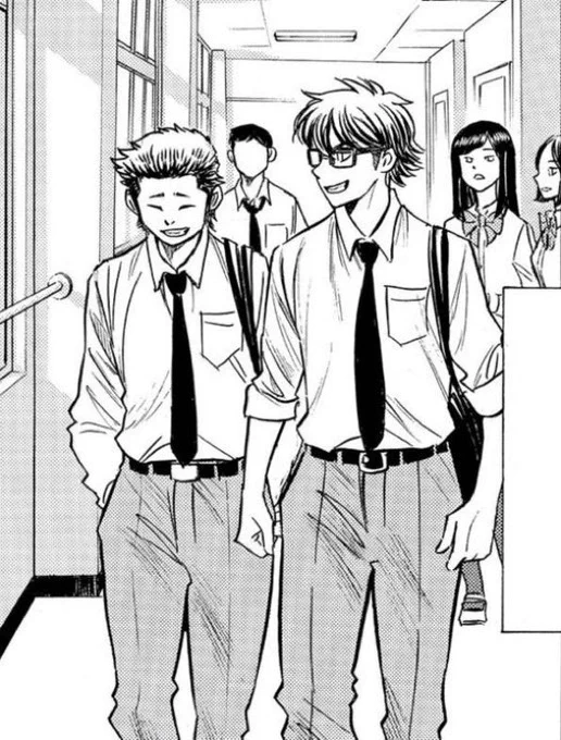 Miyuki with rolled up sleeves oh yeah