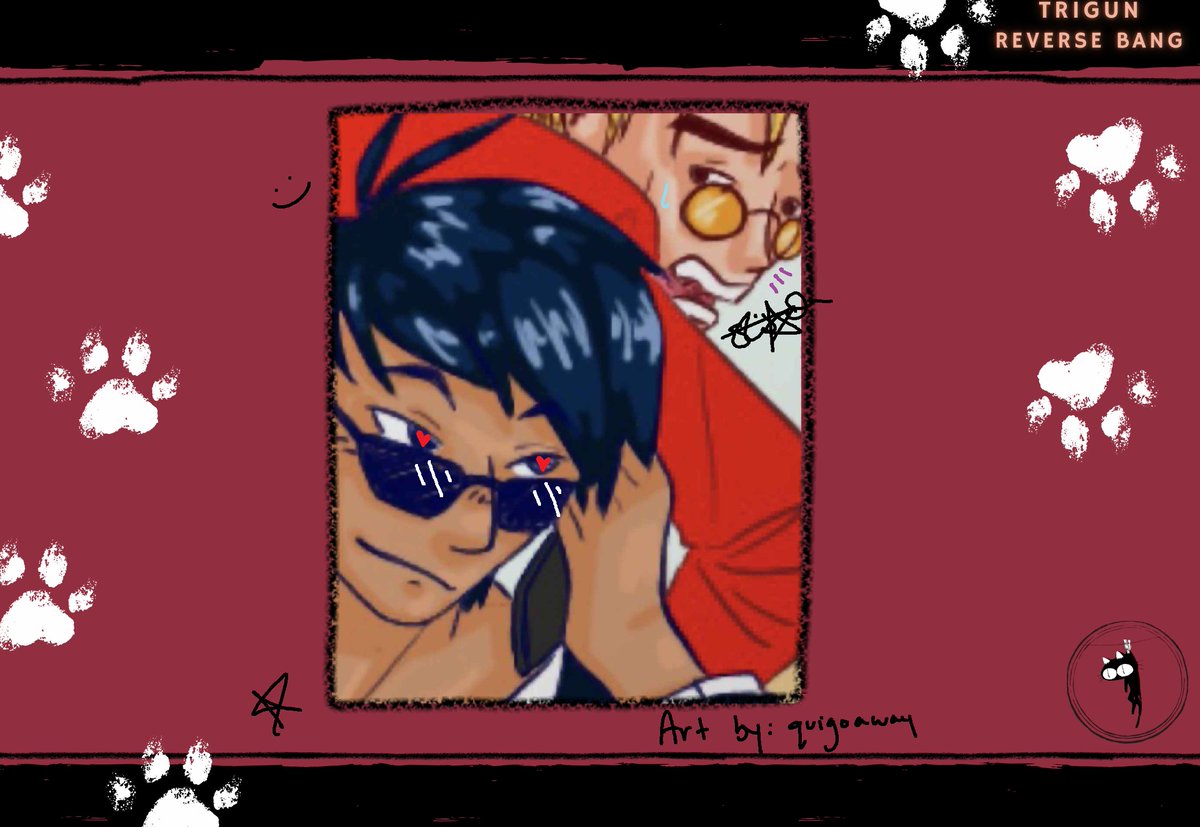 0nottSam0's tweet photo. Little piece of a thing I did for the #TrigunRB :^)
@TrigunBang https://t.co/5pG0FaM27A