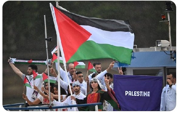 Look at the commitment of Team Palastine..

Out of the Ashes..

Stay strong 💕

#paris2024olympics
#OlympischeSpelen