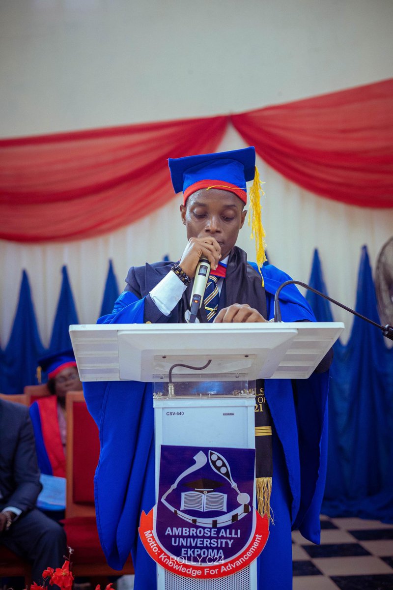 Ekhatorefos's tweet image. Yesterday, I exited the university as a Medical Laboratory Scientists after 8 years as a student. I not only got inducted, but also emerged as the overall best graduating student of the faculty. I pulled out a historically highest CGPA of 4.86. The first first class in Medical