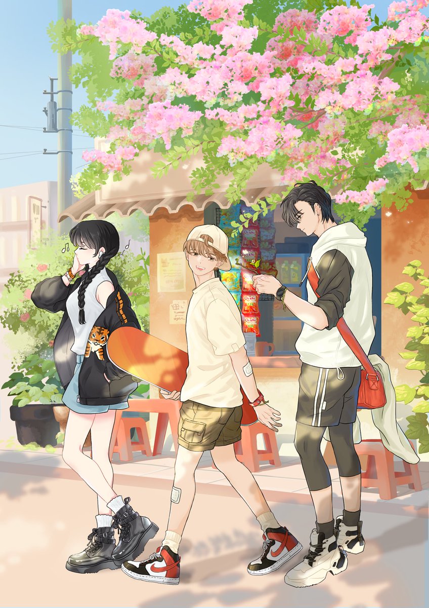 ToraLightR's tweet photo. "Our's Springdays" cover ~🌸🐣🦊~ https://t.co/ktDC6dDgPG