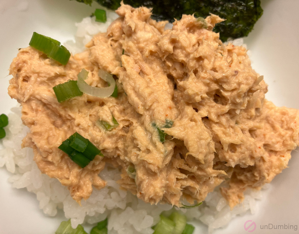 unDumbing's tweet photo. Exciting version...

https://t.co/2DEfaQUzFx

#undumbing #tunasalad #spicytuna https://t.co/uaXm104zZe