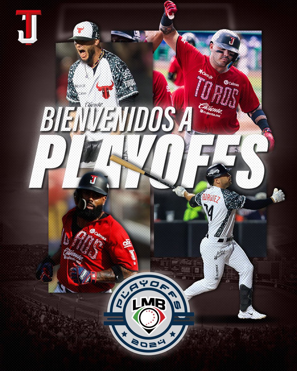 LMBBanorte's tweet photo. La embestida continuará 🔜 

¡Bienvenidos a Playoffs @TorosDeTijuana 🐃!

La postemporada se vivirá en la frontera 

#BeisbolizaTuVida ⚾️ https://t.co/CcJSlM7jB0