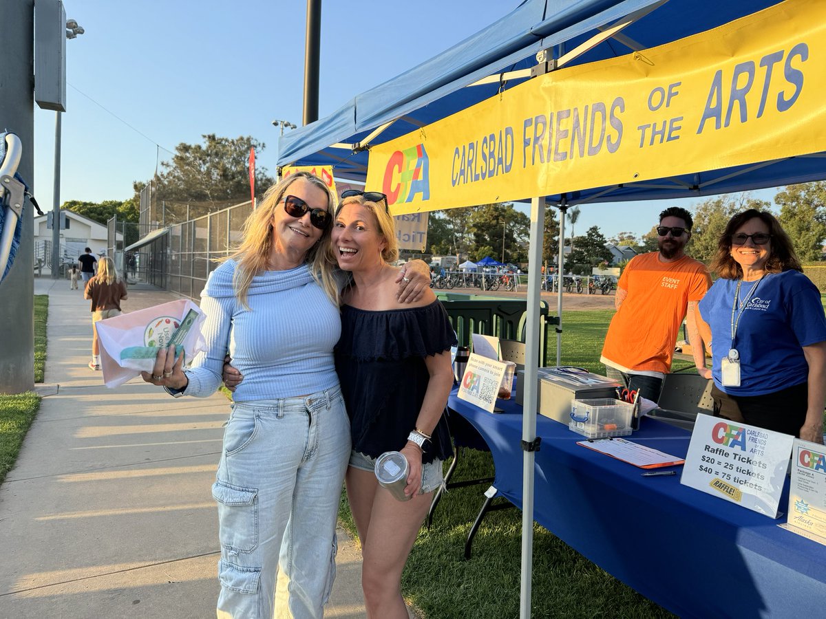 CarlsbadFriends's tweet photo. #Congratulations to our #RaffleWinners tonight! 
Thank u for #SupportingArts in #Carlsbad! #TGIF https://t.co/nTP8PTrkkB