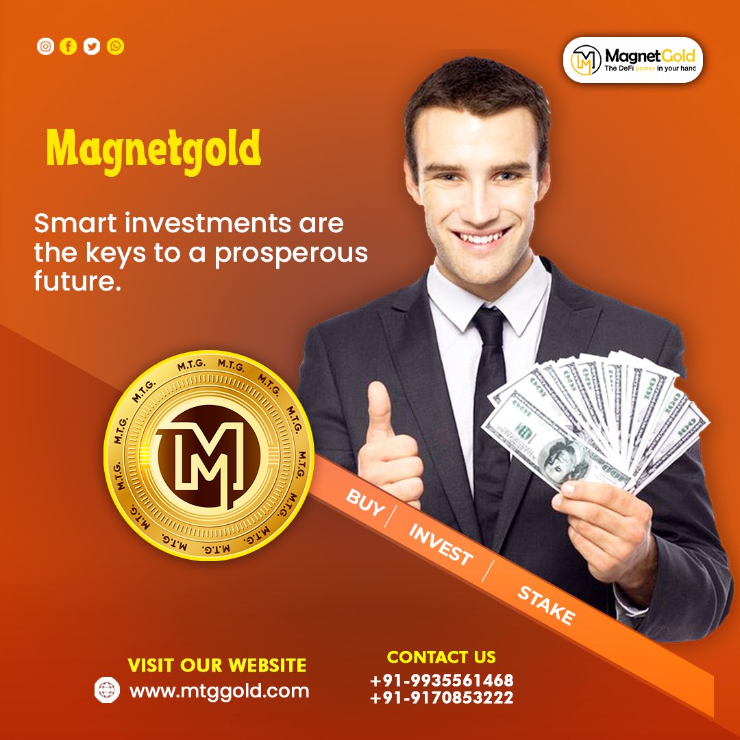 YMagnetgold's tweet photo. Smart Investment are the Keys to a Prosperous Future.✨💫📲
.
#goldenopportunity #magnetgoldtrade #magnetgoldinvest #yourmagnetgold #bestcryptocoin #cryptocurrencyinvestment
.
.
This page doesn't give financial advice. Always do your own research before investing. https://t.co/2VJpW3xs5B