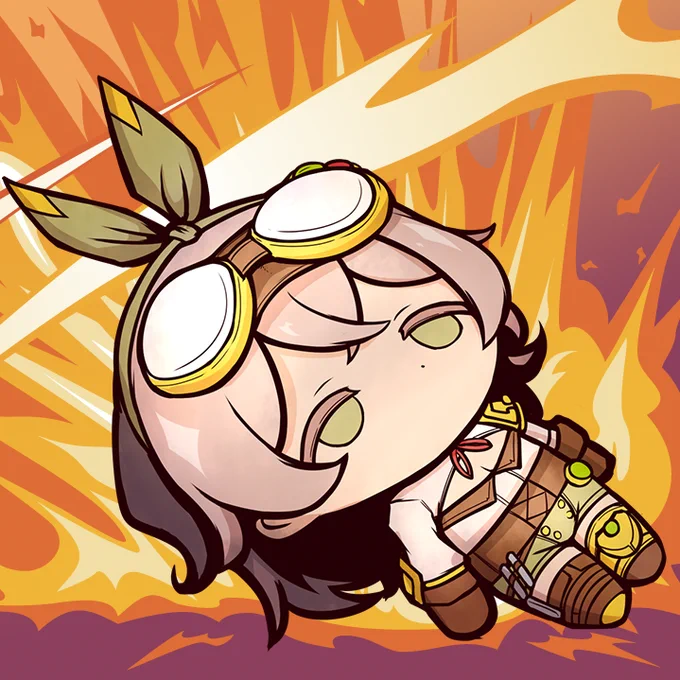 Daily Hazel Fact (19 of 100)As a risk-taker at heart, Hazel is quite reckless especially in her workshop and in combat. She once blew up her own workshop thanks to her recklessness.#100hazelfacts 