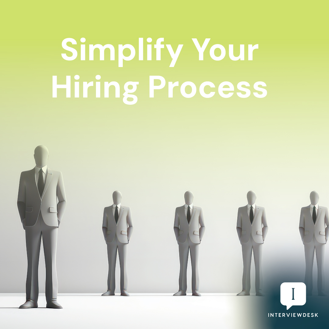 interview_desk's tweet image. Simplify Your Hiring Process!

From candidate sourcing to final interviews, InterviewDesk&apos;s Interview as a Service has got you covered. Simplify your hiring process today!

#SimplifyHiring #InterviewAsAService #InterviewExperts #HiringSolutions #TechRe interviewdesk.ai