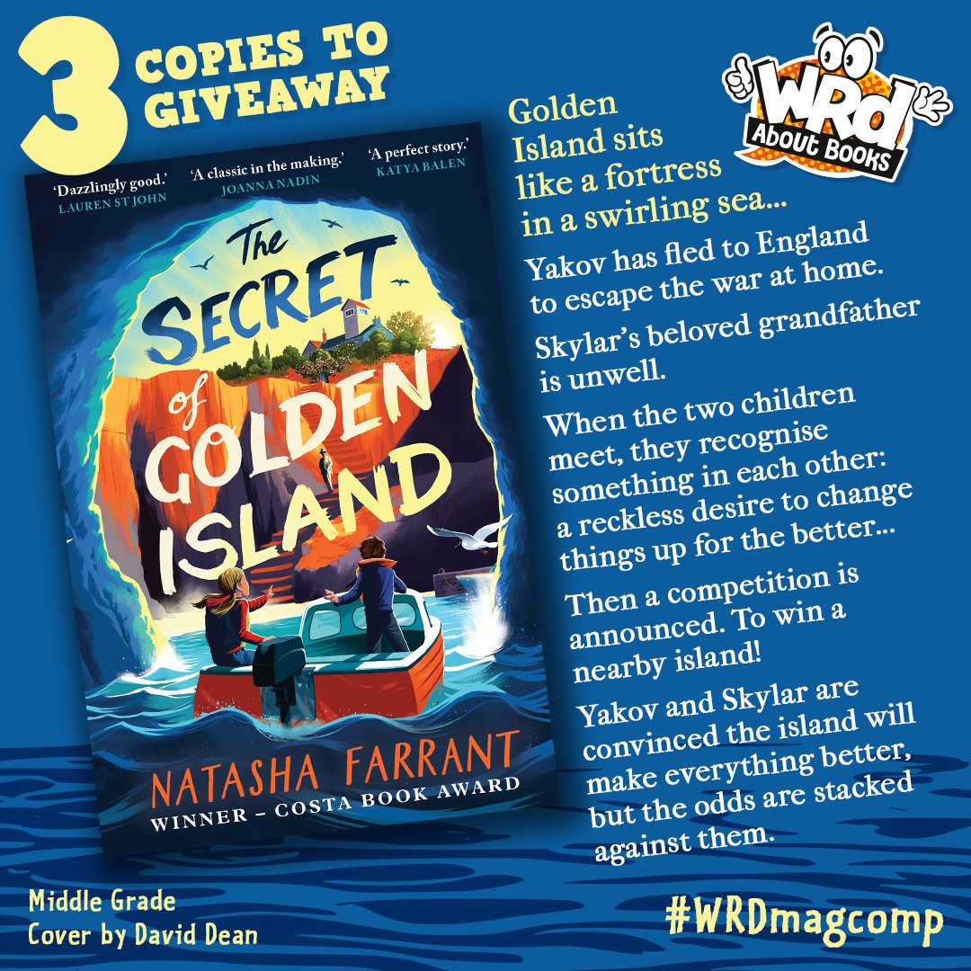 We have 3 FAB copies of #TheSecretOfGoldenIsland by <a href="/NatashaFarrant1/">Natasha Farrant</a> to #Win!
What dangers will Yakov &amp; Skylar face to call Golden Island their own?
What will they have to steal?
How many lies will they be happy to tell?
RT/Flw by Aug 2 to enter
<a href="/FaberChildrens/">Faber Children's</a> #WRDMagComp