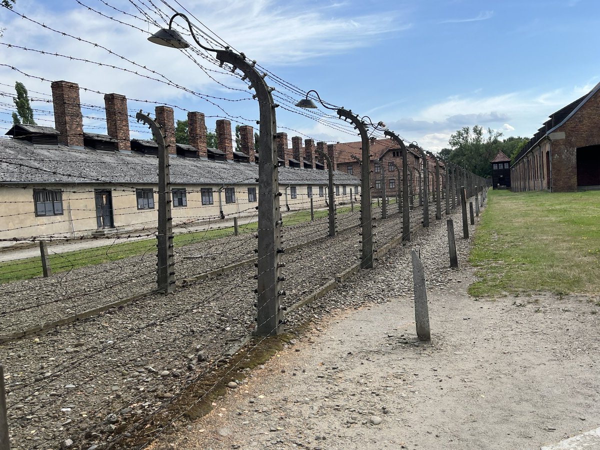 will869's tweet photo. Had the opportunity to visit Auschwitz-Birkenau last week. A sobering reminder of what humanity is capable of when driven by hate. https://t.co/NFPZCi9mTH