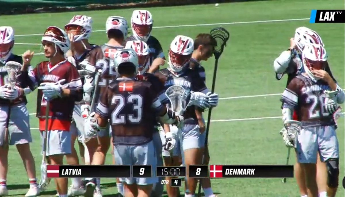 The Fighting Pastry u20s finish their 2024 European Championship with a hard fought game against Latvia. We gave Latvia a 3 - 0 headstart but caught up and made a game of it in the end ❤️🇩🇰