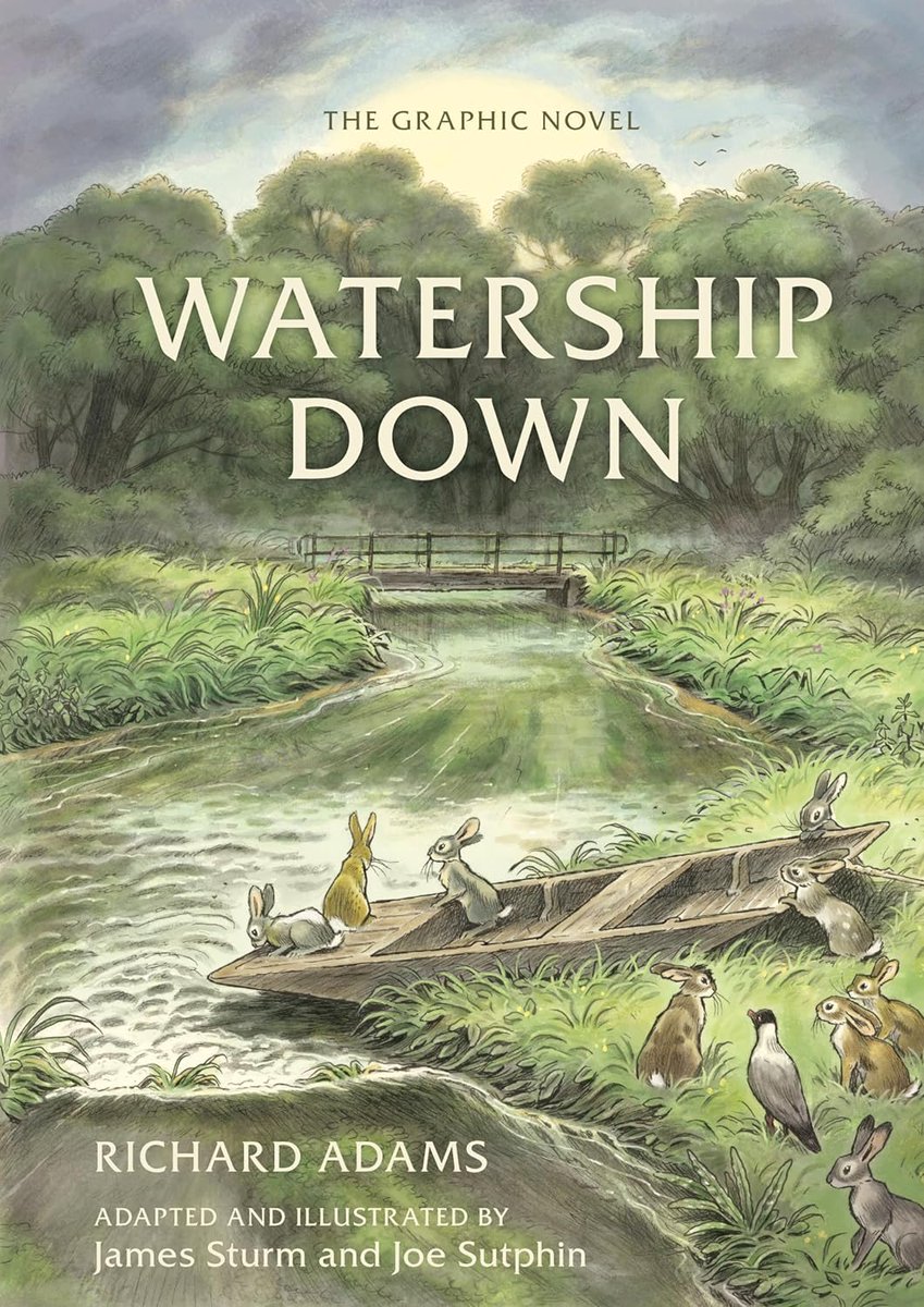 The #eisners for Best Adaptation from Another Medium goes to
Watership Down: The Graphic Novel adapted by James Strum <a href="/TenSpeedPress/">Ten Speed Press</a>