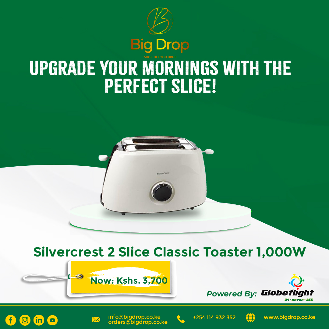 bigdrop_ke's tweet photo. Start your day right with delicious, evenly toasted goodness🥪☕️
Shop now: https://t.co/bvicHVML3k
#DearGenZ #CelineDion #Utawala https://t.co/4V4750wStv