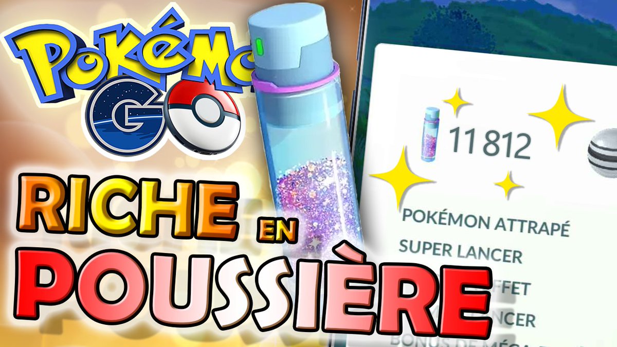 Joenesteam's tweet photo. ⭐Nouvelle vidéo !!⭐
https://t.co/pGsAXQQwAc
DES MILLIONS en QUELQUES HEURES !!! - La POUSSIÈRE D'ÉTOILE dans POKÉMON Go
#PokémonGo #pokemongofest2024 #UltraBonus https://t.co/jvQhbikmb0