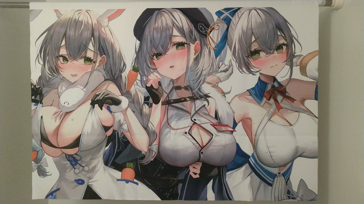 スペースクロス届いた〜!!
コミケ当日はこれを目印に遊びに来てくださいね!!✨ 