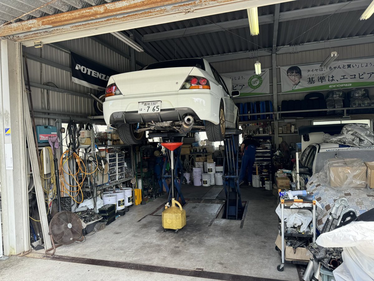 あんまり乗らんけどオイル交換🫡