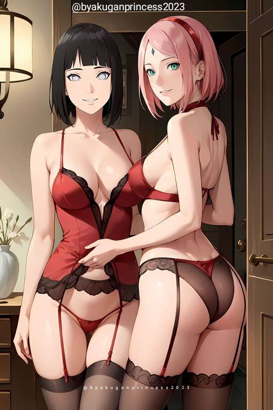 NSFWHinataHyuga's tweet photo. 👉👈Embracing the weekend heat, Hinata and Sakura turn up the intimacy and allure, making every moment unforgettable💖✨
.
.
.
#ByakuganPrincess2023 #HinataHyuga #affer #Naruto #friendship #AnimeSisters #LingerieGoals #Reunited https://t.co/s62Mc38Yif