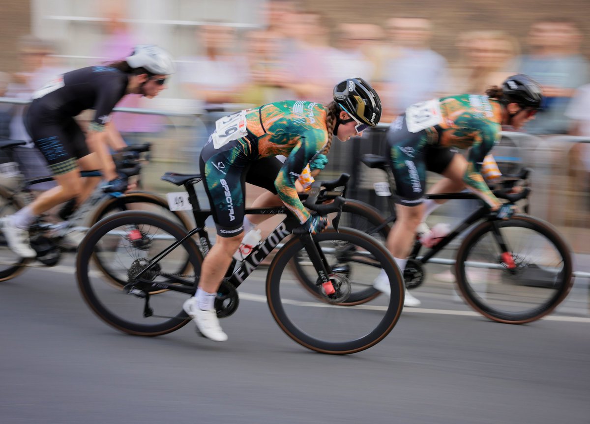 . <a href="/XanCrees/">Xan Crees</a> of <a href="/SpectraRacing/">Spectra Racing</a> in last night's final round of the <a href="/NationalSeries_/">British Cycling National Series</a> in Beverley #NatRoadSeries