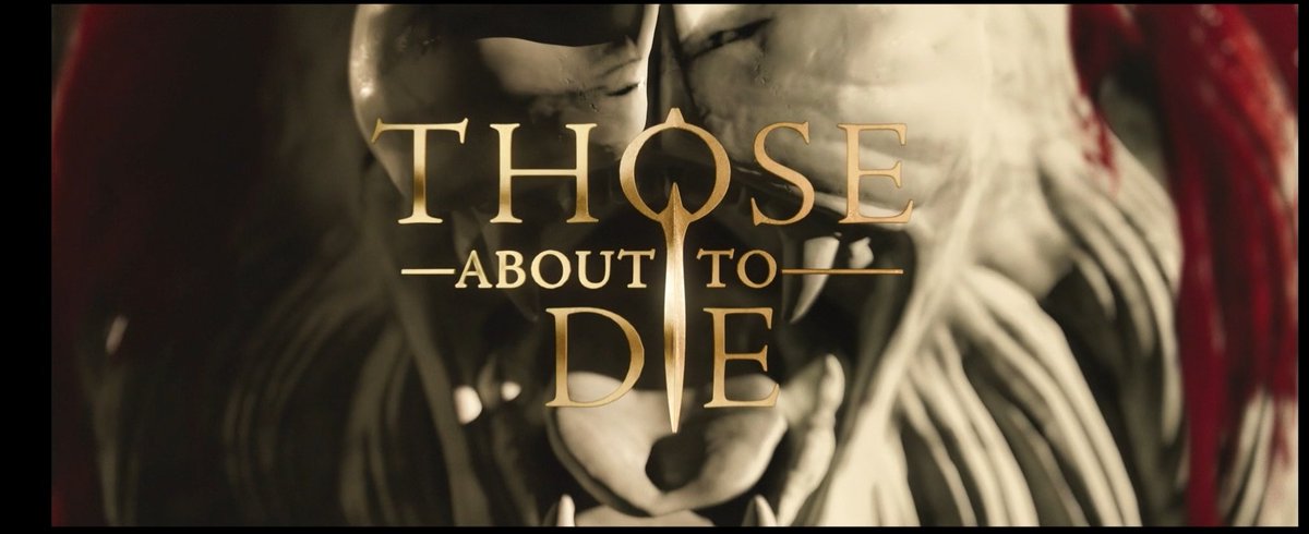 JillRobiFangirl's tweet photo. Very proud of the work I did for #ThoseAboutToDie And if you need someone for your #writersroom hit me up! https://t.co/DBzf7yVtpc