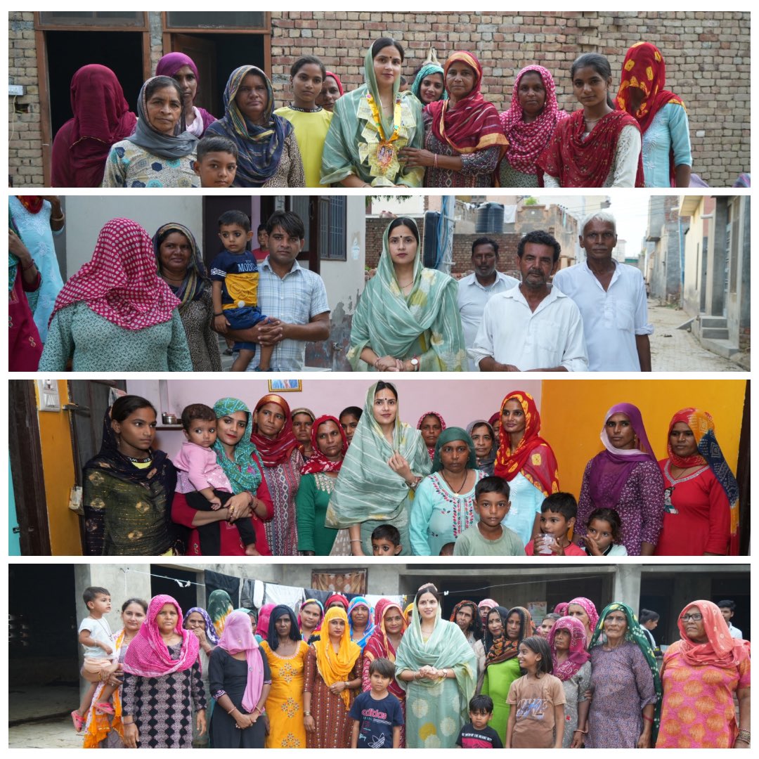 Jassipetwar_inc's tweet photo. 1/2

कल मेरी धर्मपत्नी श्रीमती शिल्पा जस्सी पेटवाड़ ने हमारे गांव मोठ करनैल में जनसम्पर्क कर बड़े-बुजुर्गों, माताओं-बहनों और नौजवान साथियों का आशीर्वाद प्राप्त किया और उनसे आगामी विधानसभा चुनावों में समर्थन की अपील की।

#Jassi4Narnaund
#नारनौंद_का_जस्सी
#जस्सी_का_नारनौंद https://t.co/KLdqeZ59Mg