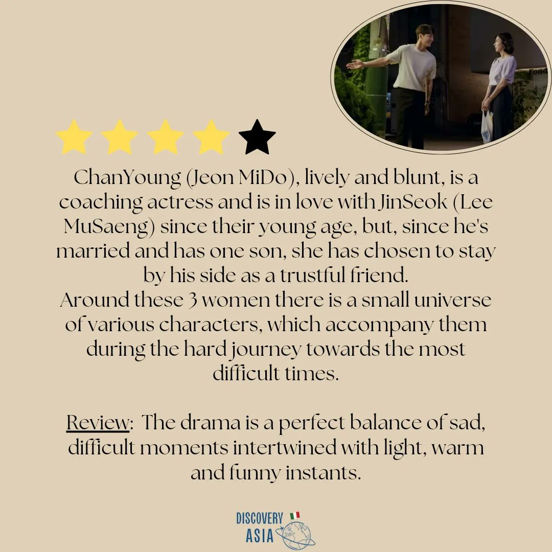 Discovery__Asia's tweet photo. Here's our review of "Thirty-Nine", a kdrama full of emotions, which portrays the uncountable shades of love & frienship.
Crissy ❤️
#discoveryasia #thirtyninedrama #sonyejin #yeonwoojin #kimjihyun #leetaehwan #jeonmido #leemusaeng #southkorea #friendshi #family
27.07.2024 https://t.co/ZbItXDrkG2