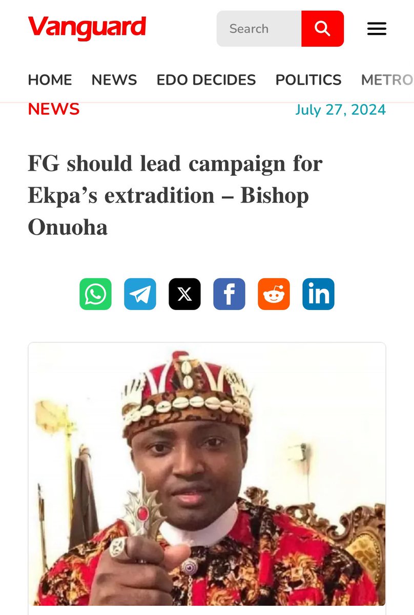Simon Ekpa tweet media