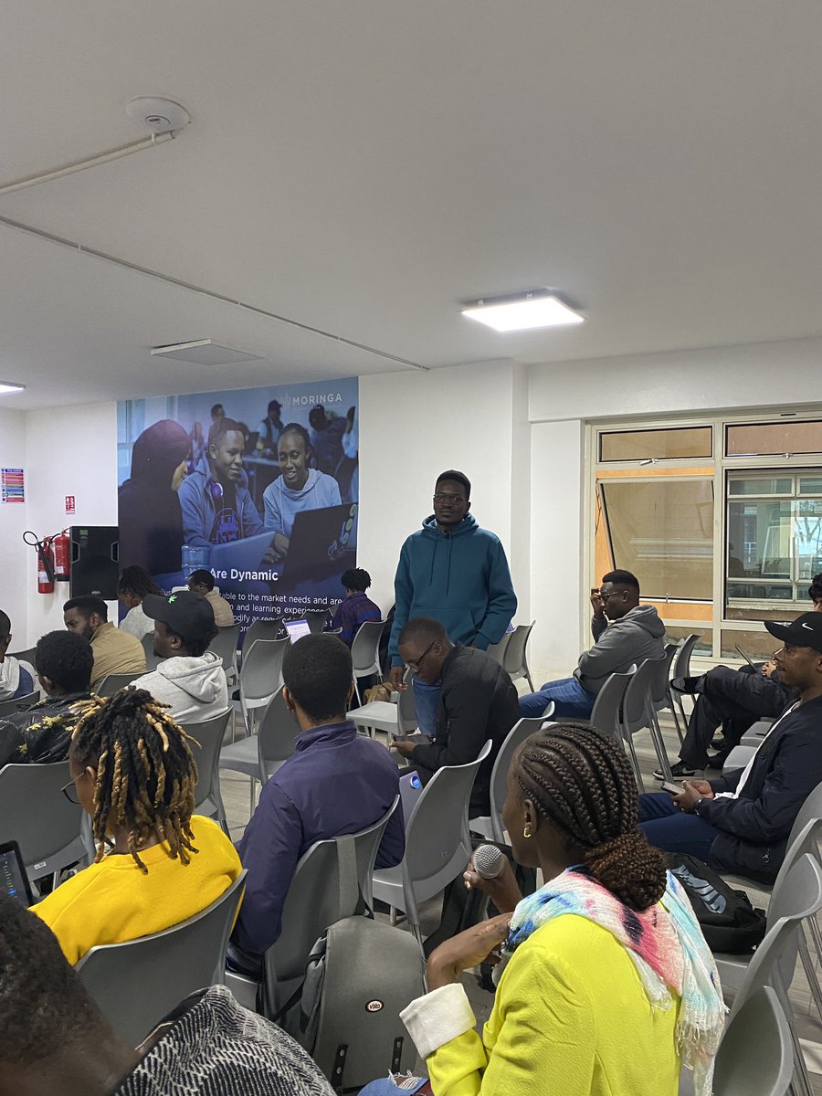 nairobidevops's tweet photo. We are live!!!
Our Kubernetes learning series at Moringa school with Samuel Kadima taking us through Containerization Best Practices
#devops #kubernetes #nairobidevops #containerization https://t.co/4bvaOSvhZN