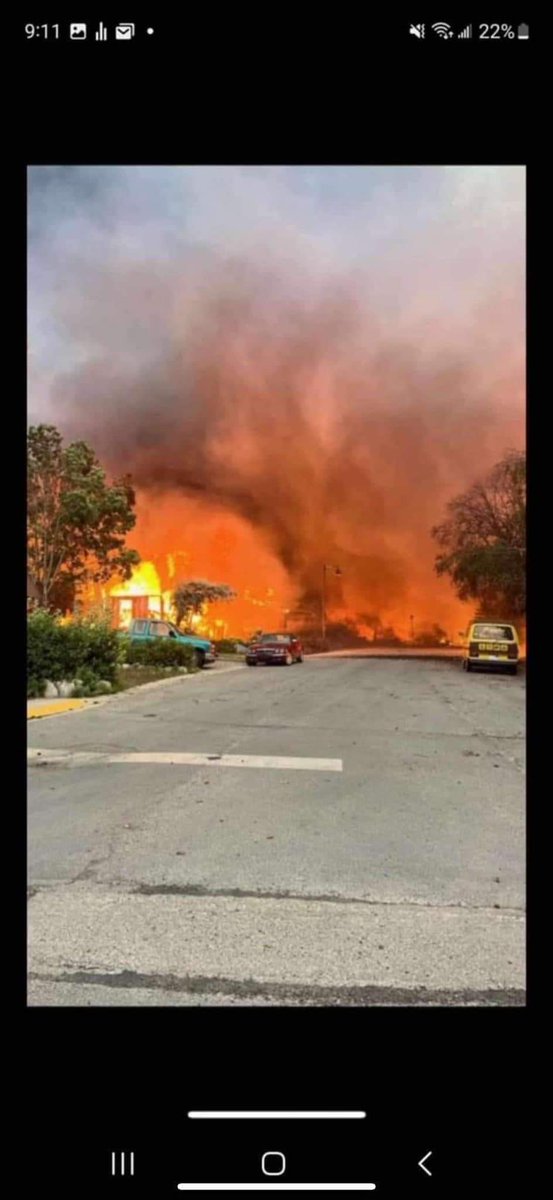 My hometown has been destroyed by a wildfire. One of the prettiest towns in the Rockies