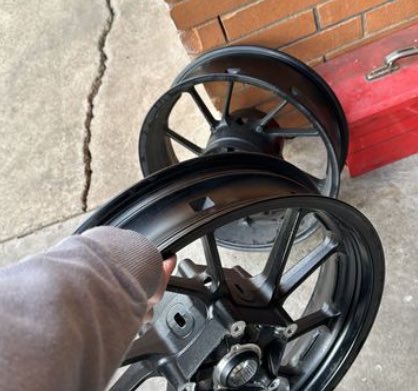 Changing her shoes 🤓