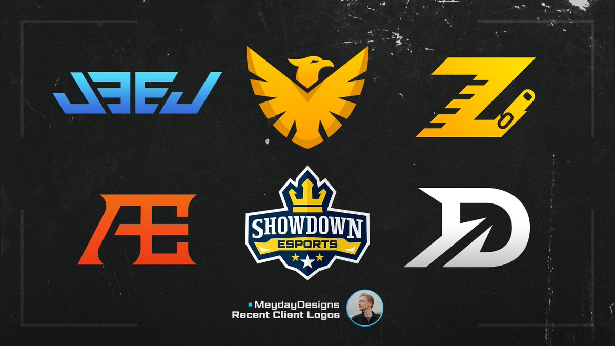 MeydayDesigns's tweet photo. A mix of some recent logos I made for a few clients. ✅

I got a ton to post now that I've got some projects finished, so keep an eye out for more posts soon! 👀

I appreciate any support! 🙏

If you're interested in your own logo or any design, send me a DM! 📩

#logo #gfx https://t.co/w6WbPsQlC4