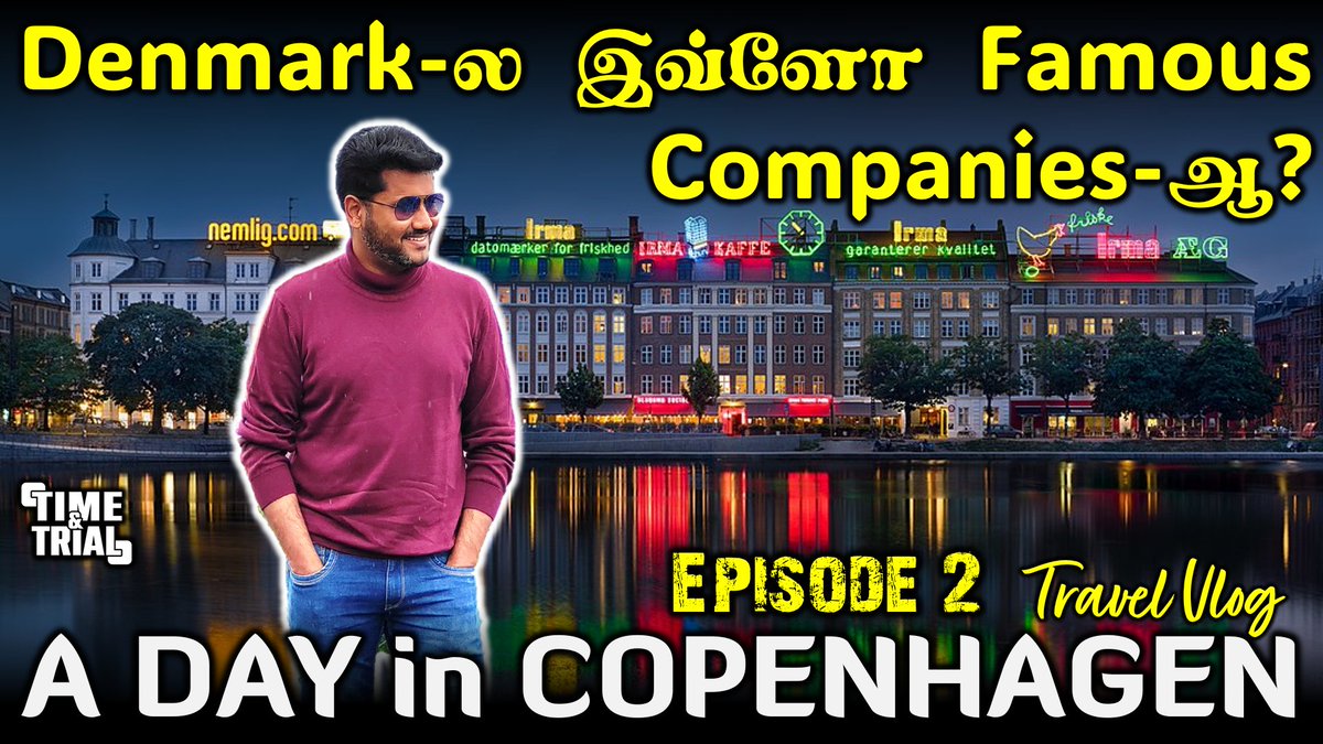 TimeandTrial's tweet photo. I wasn't aware that these many popular brands originated from Denmark. Episode 2 full video on @timeandtrial YouTube channel. Link 👇
#copenhagen🇩🇰 #denmark🇩🇰 #placestovisit #scandinaviantravel #littlemermaid #traveleurope #tivoligardens #tamilvlogs
https://t.co/qCxZSB6Bfr https://t.co/EUB6gHPuUP