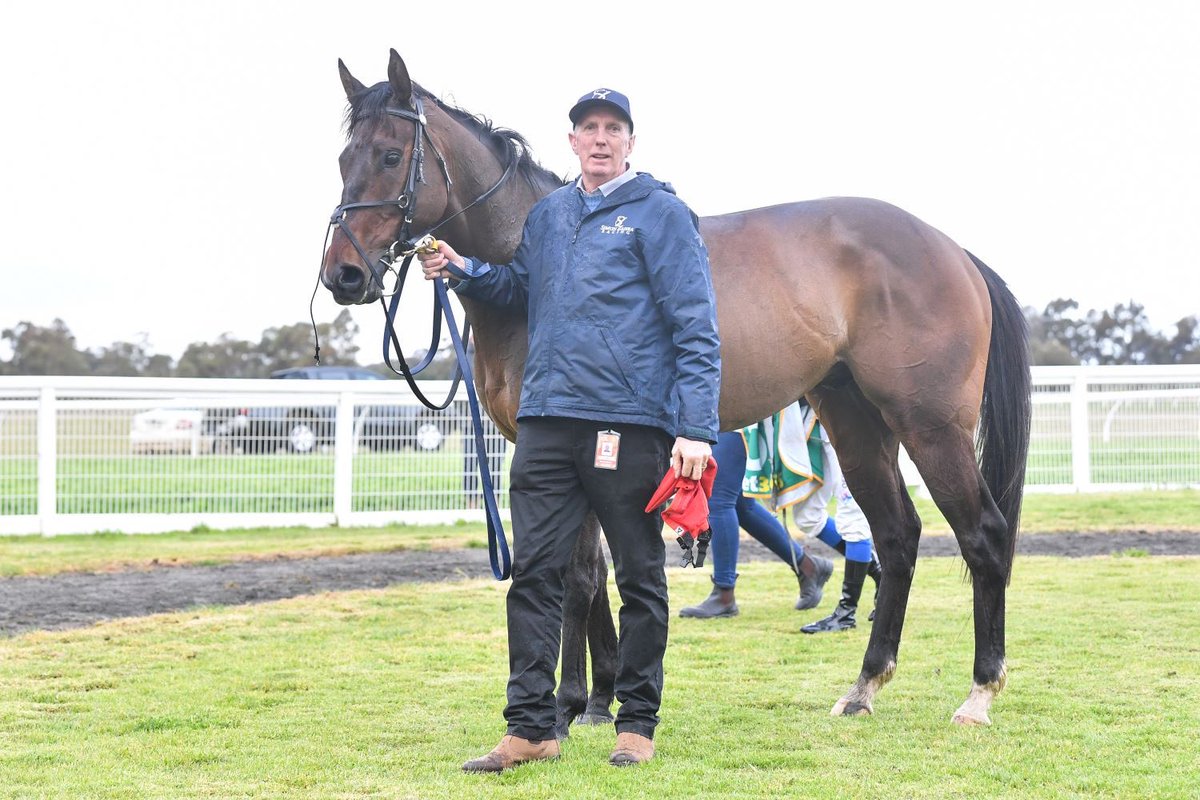 szahraracing's tweet photo. Our stylish son of SACRED FALLS secured his maiden at @MurtoaRacing this afternoon.

SACRED TED loved the fast tempo this afternoon over the 1600m. He has always shown enough at home, but he is still learning his craft. With today being a huge confident boost, we are keen to step him up to some staying trips soon enough! 

Great ride by Will Gordon and huge team effort, with a great team of owners there to cheer him home! 

Congratulations to his ownership group, a real great bunch of people!