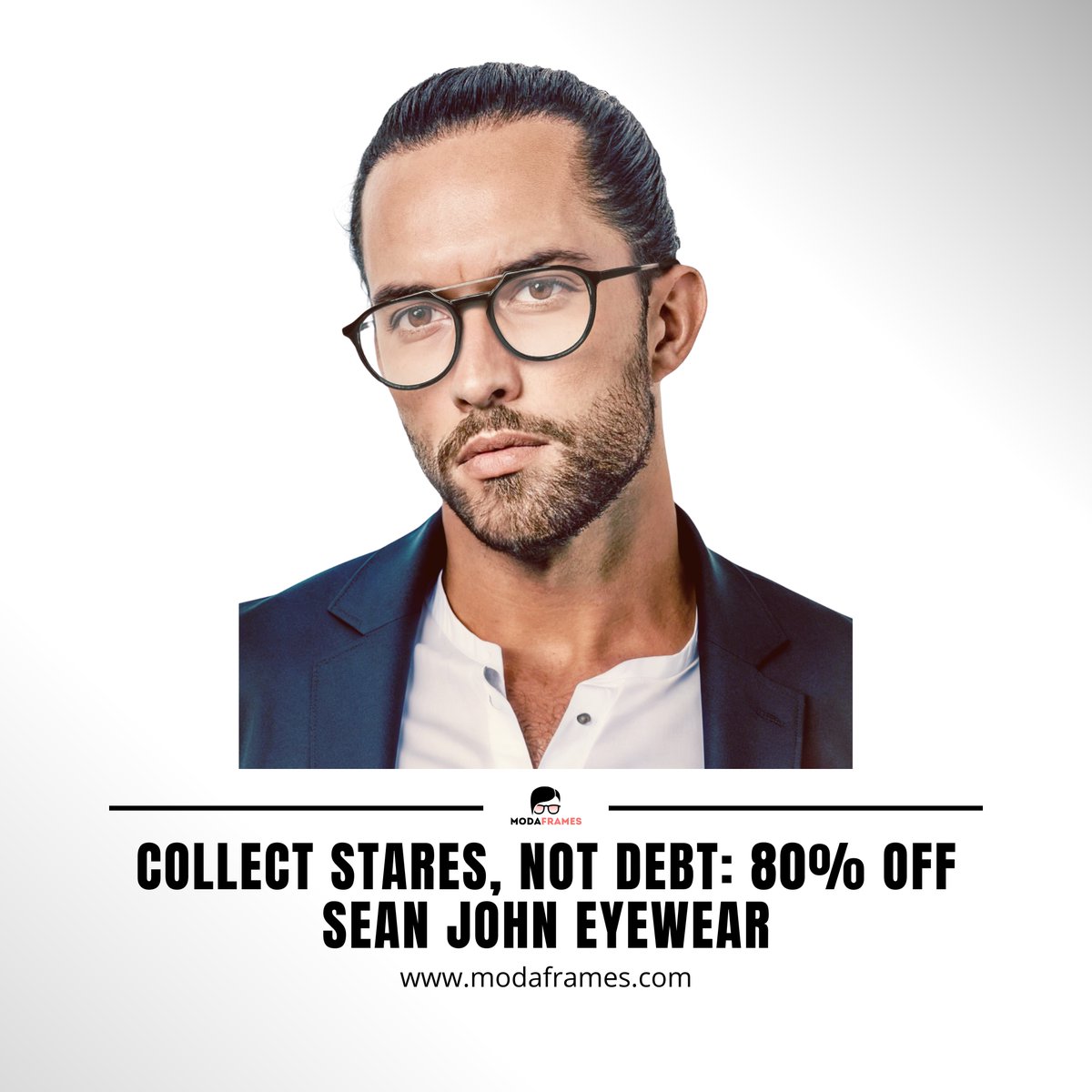 ModaFrames's tweet image. 🔥 Fashion alert! Sean John frames are here to elevate your style game.  🛒 modaframes.com/products/sean-… 
These aren&apos;t just frames, they&apos;re your ticket to instant cool. With demo lenses included, you&apos;re one step closer to your perfect look. 
#SeanJohnStyle #ModaFrames #DesignerFrames